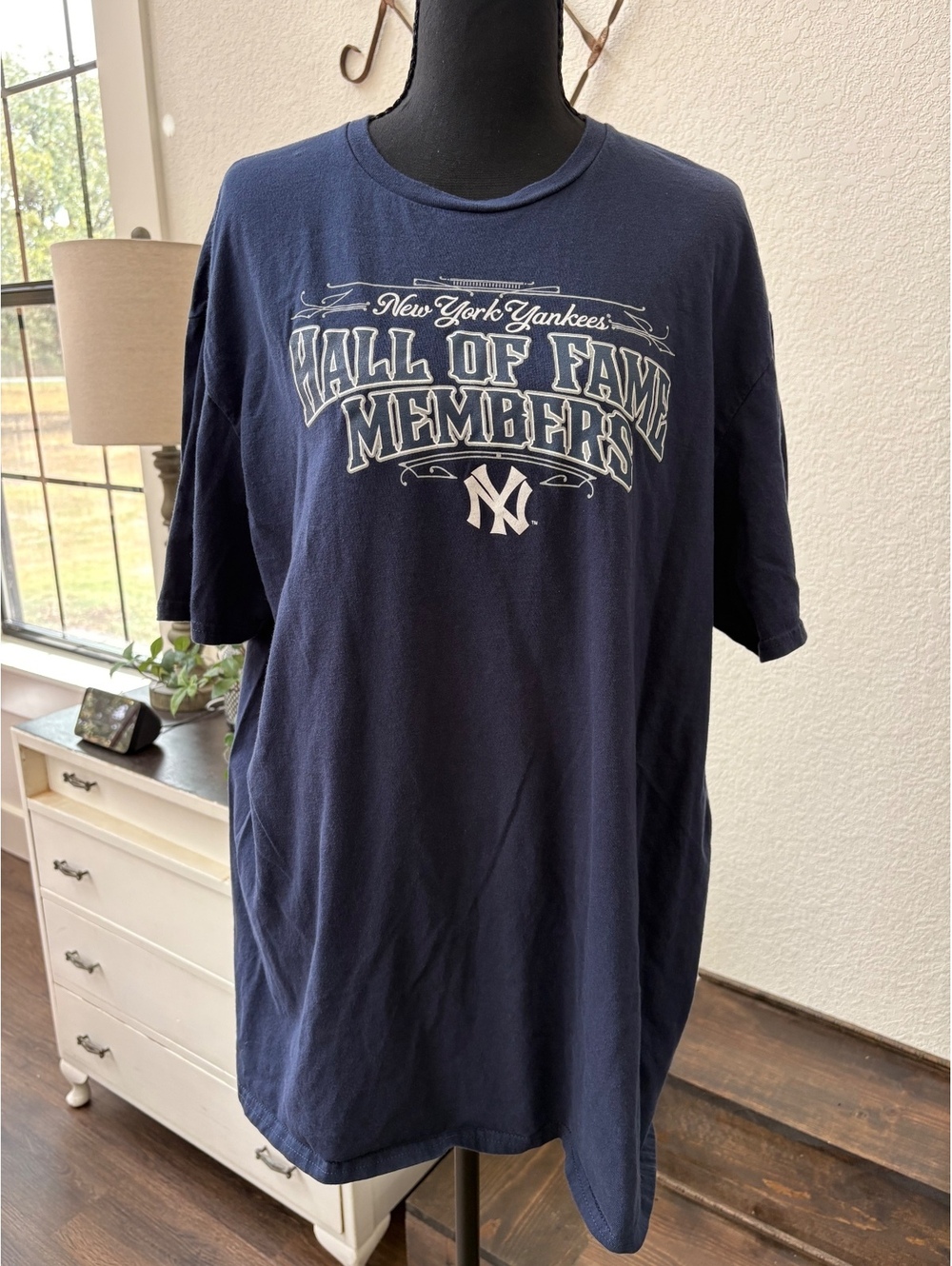 New York Yankees Hall of Fame Members Fanatics Navy T Shirt 2XL